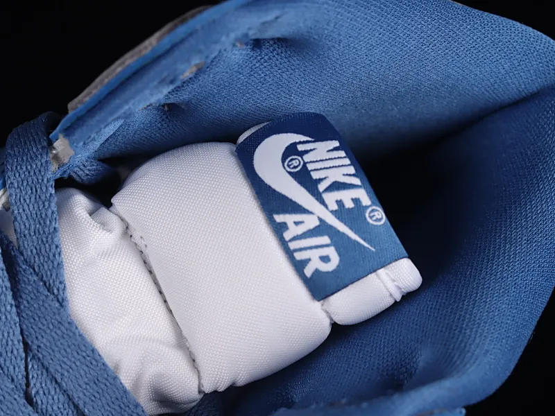 All categories Air Jordan Jordan series basketball shoes Air Jordan 1 High Pure original Air Jordan 1 High OG "True Blue" AJ1 Joe 1 white and blue color high-top basketball shoes DZ5485-410